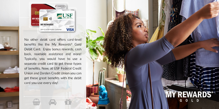 My Rewards&reg; Gold Debit Card